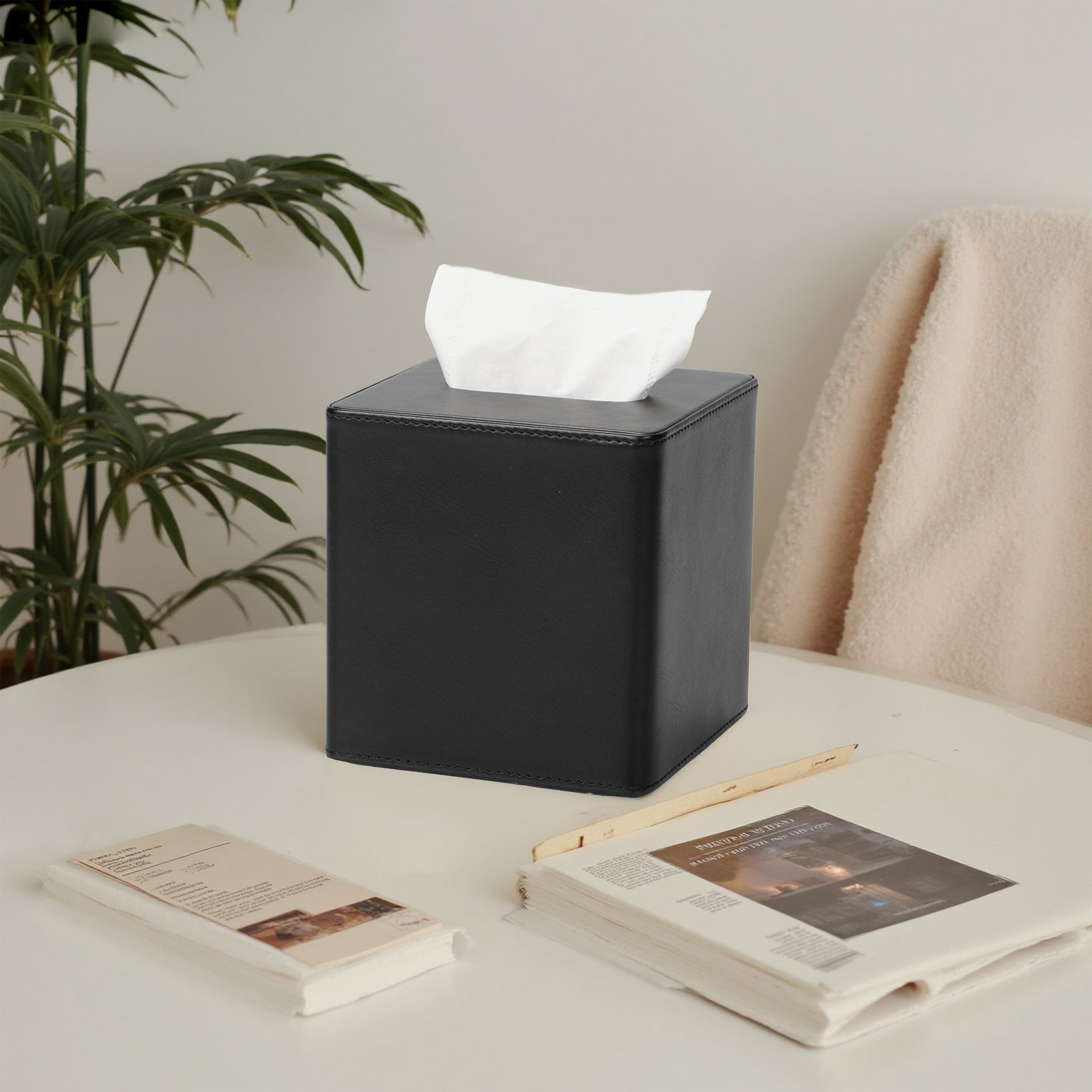 Simple Square Tissue Box For Home