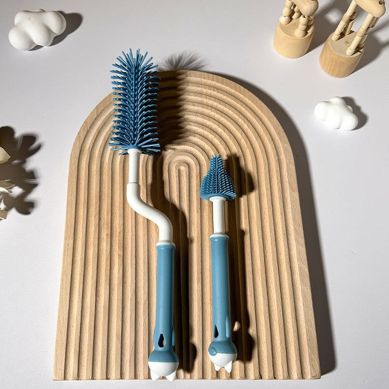 360 Degree Silicone Bottle Cleaning Brush