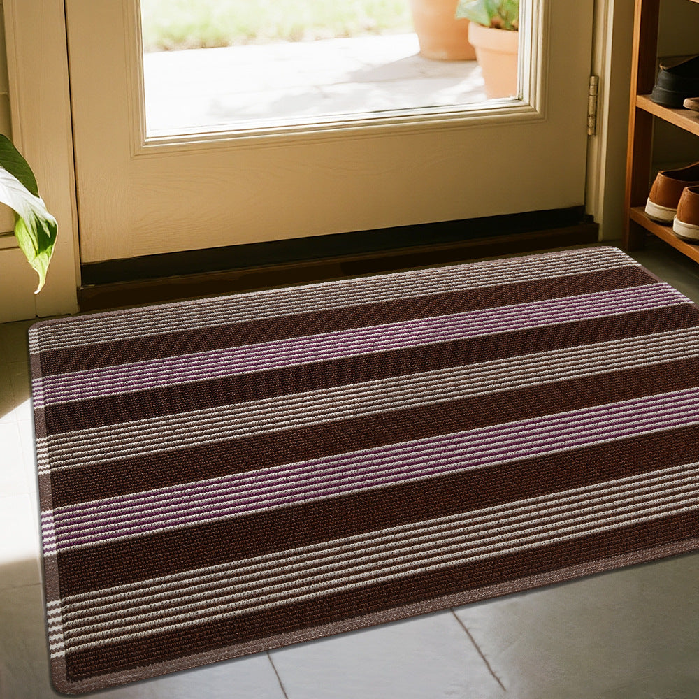 Anti-slip doormat for home use, dirt-resistant and dust-removing, 43.7cm*75cm