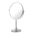 Desktop makeup mirror, rotating, portable for dorm rooms