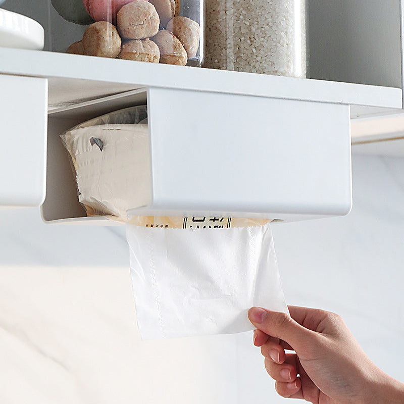 Wall Mounted Tissue Dispenser For Bathroom