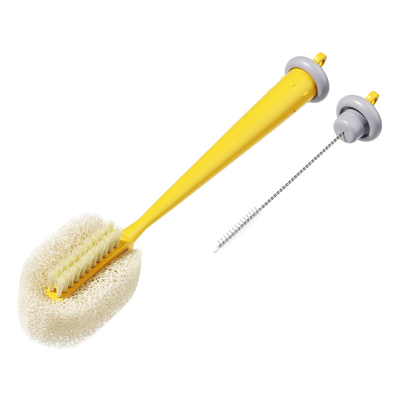 Long Handle Sponge Brush For Deep Cleaning
