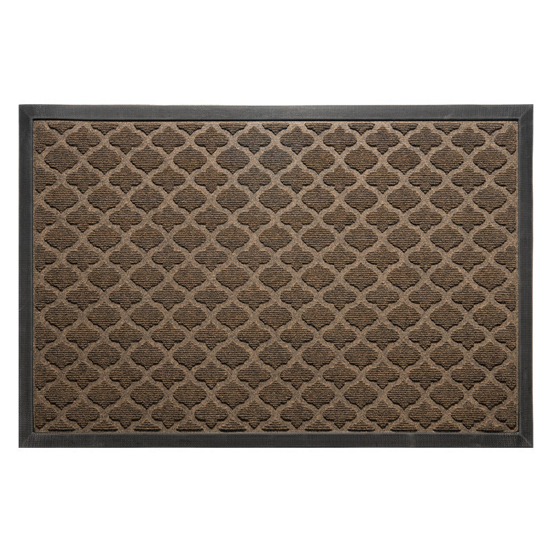 Entrance door mat, anti-slip mat, dirt-resistant rubber base, 45cm x 75cm