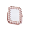 Plain Beaded Double-Sided Table Mirror