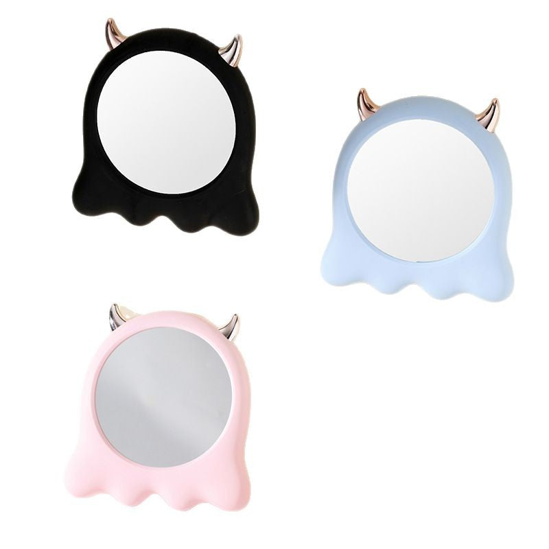 Little Devil Desktop HD Makeup Mirror Dressing Mirror Student Dormitory Small Mirror