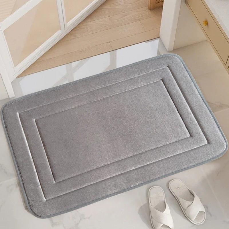 Bathroom mat, home entrance rug, anti-fall and anti-slip mat, 50*80 cm