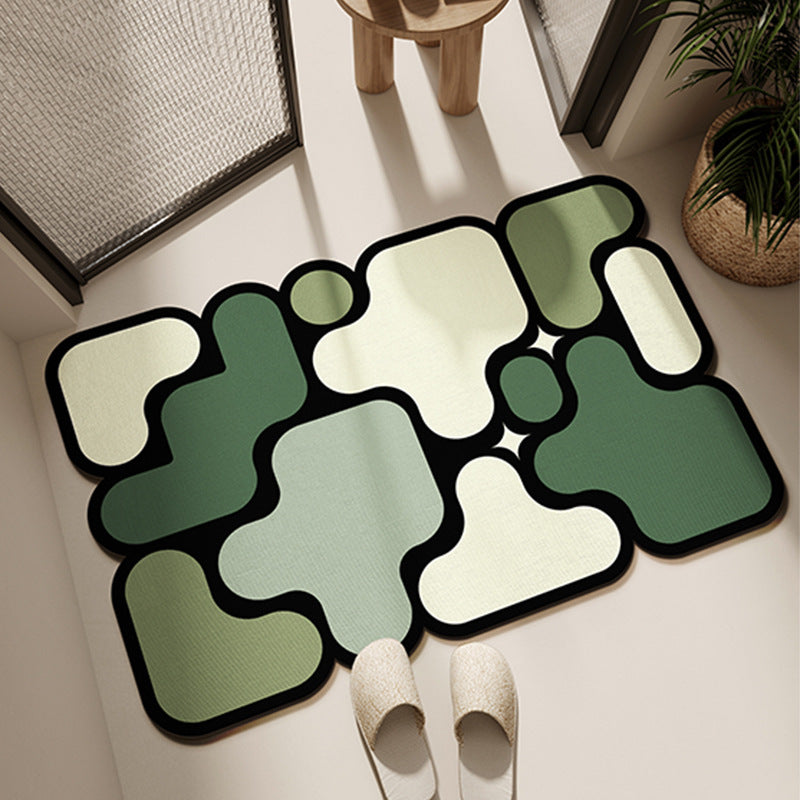 Bathroom mat, home entrance carpet, anti-fall and anti-slip mat40*60cm