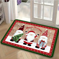 Merry Christmas floor mat, home decoration for entryway, 50*80cm