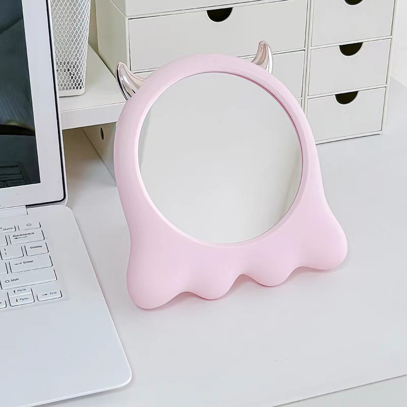 Little Devil Desktop HD Makeup Mirror Dressing Mirror Student Dormitory Small Mirror
