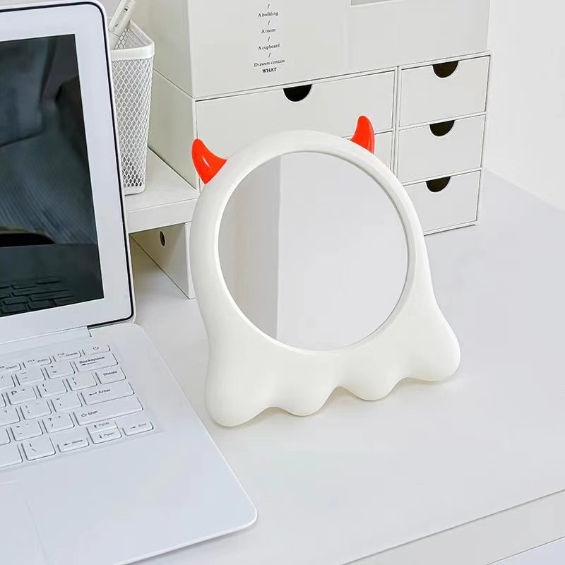 Little Devil Desktop HD Makeup Mirror Dressing Mirror Student Dormitory Small Mirror