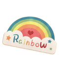 Household bathroom floor mat, rainbow doormat for bathroom entrance, 50*80cm